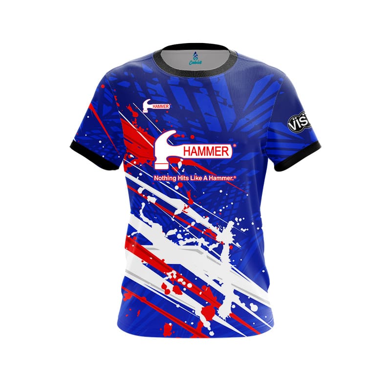 Is this shirt more customizable? If someone wanted to add other sponsors and a different ball brand than hammer