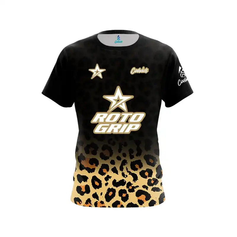 Roto Grip Kristina Cox Leopard Fade CoolWick Bowling Jersey Questions & Answers