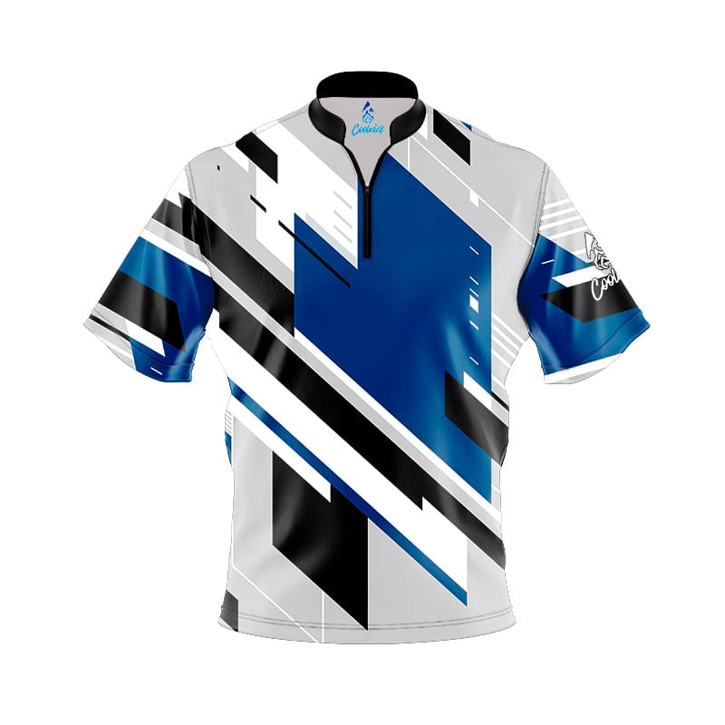 Mid Lane Blue Fast Track CoolWick Bowling Jersey Questions & Answers