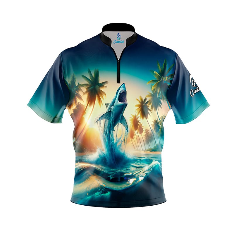 Palm Trees and Sharks Fast Track CoolWick Bowling Jersey Questions & Answers