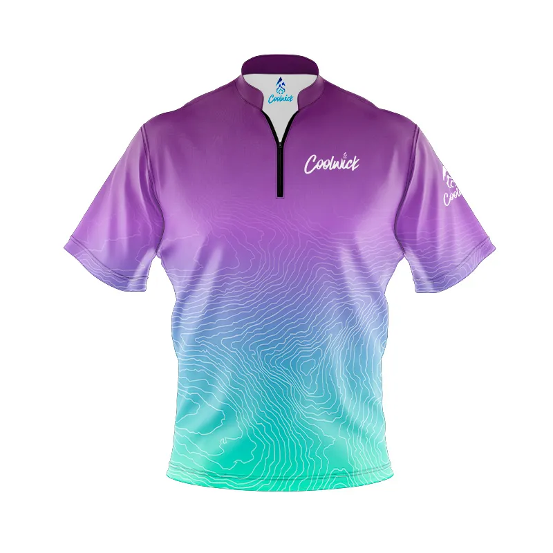 What is the material and XL size dimensions for Women Coolwick Zip-jerseys