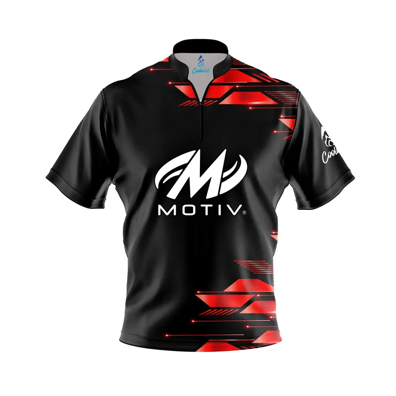 Motiv Red Luxury Strikes Quick Ship CoolWick Sash Zip Bowling Jersey Questions & Answers