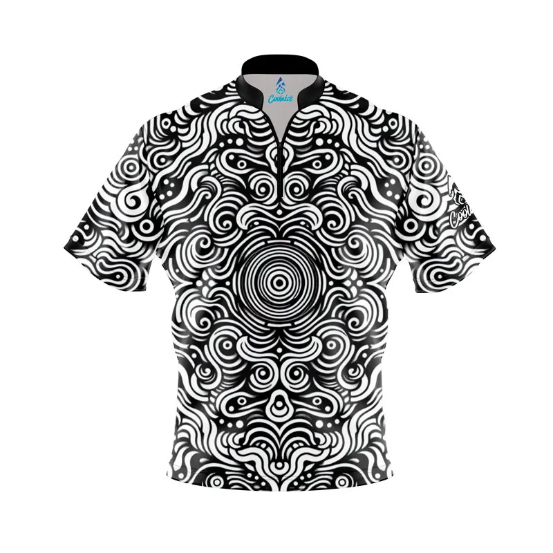 Psycho Swirls Fast Track CoolWick Bowling Jersey Questions & Answers