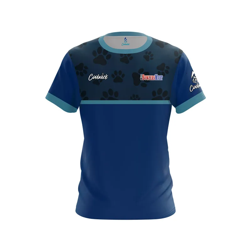 Pawsitive Tails Dog Rescue Luke Rosdahl Blue Curr CoolWick Bowling Jersey Questions & Answers