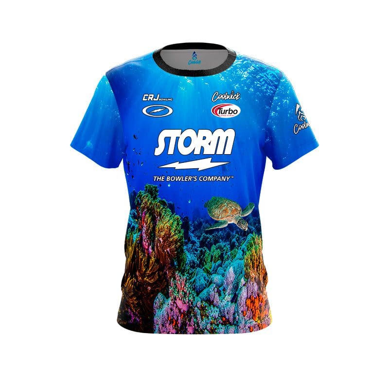 Storm Caitlyn Johnson Sea Turtle CoolWick Bowling Jersey Questions & Answers