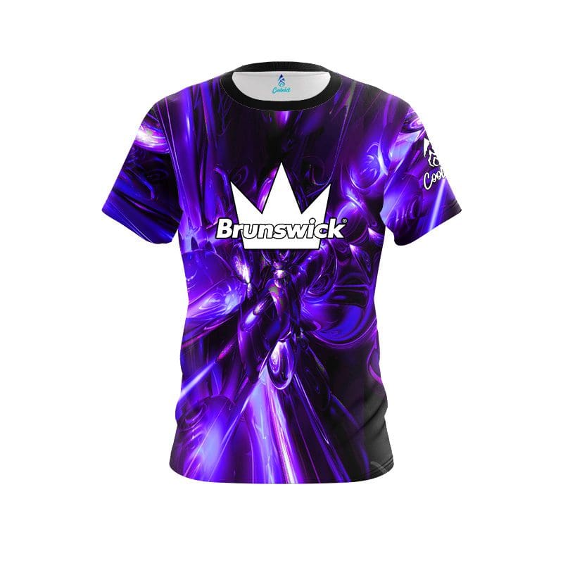 Brunswick Liquid Plasma Purple CoolWick Bowling Jersey Questions & Answers