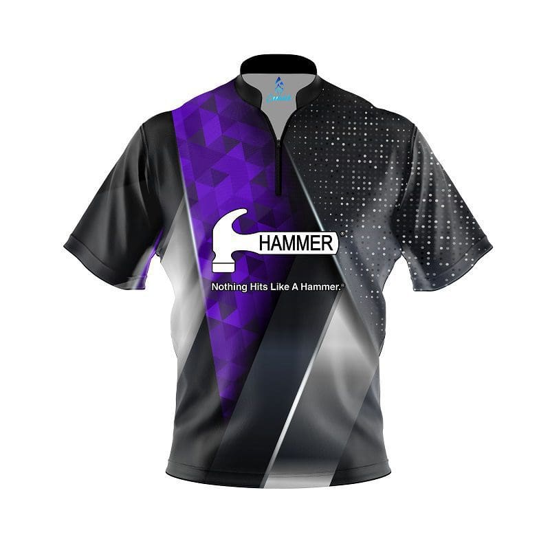 Hammer Purple Aspirations Quick Ship CoolWick Sash Zip Bowling Jersey Questions & Answers