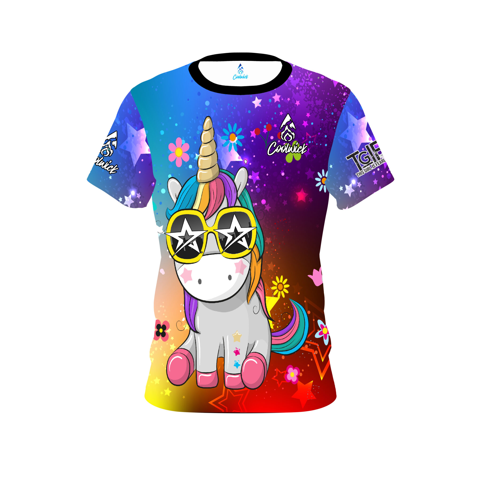 Stefanie Johnson Roto Grip Forever Be Cool Unicorn CoolWick Bowling Jersey Questions & Answers