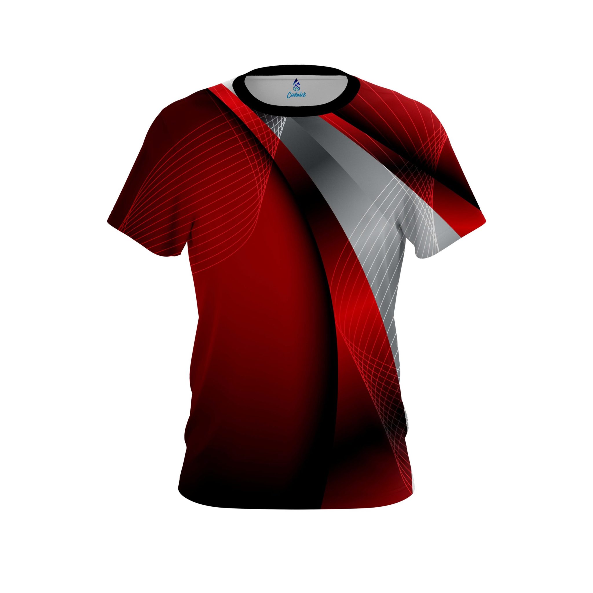 Plain Red Oblique CoolWick Bowling Jersey Questions & Answers