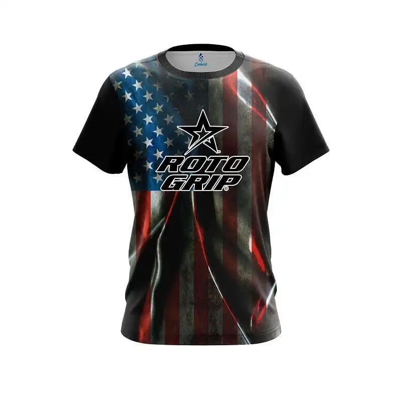 Roto Grip Old Glory CoolWick Bowling Jersey Questions & Answers