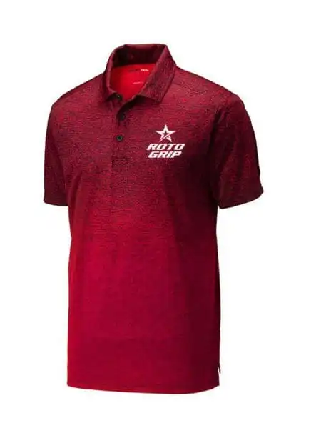 Roto Grip Men's Fused Ombre Heather Bowling Polo Questions & Answers