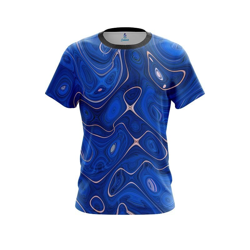 Plain Psychedelic Blue Flow CoolWick Bowling Jersey Questions & Answers