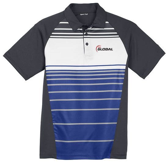 900 Global Men's Versus Performance Polo Bowling Shirt Sublimated Royal Questions & Answers