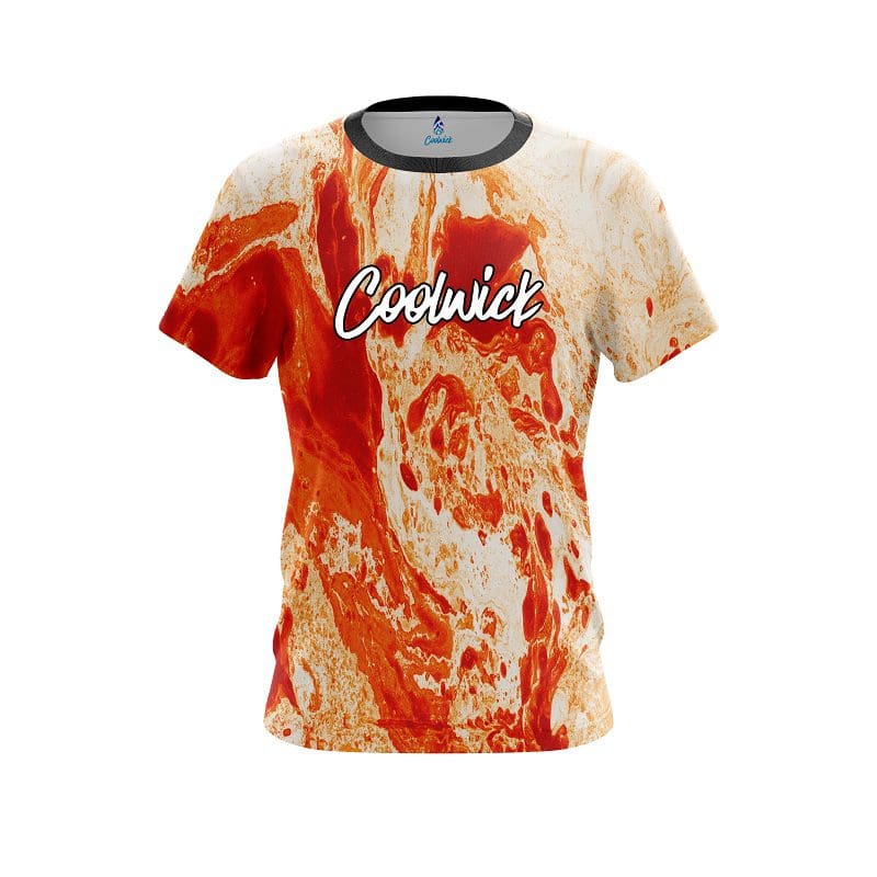 Coolwick Marble Orange CoolWick Bowling Jersey Questions & Answers