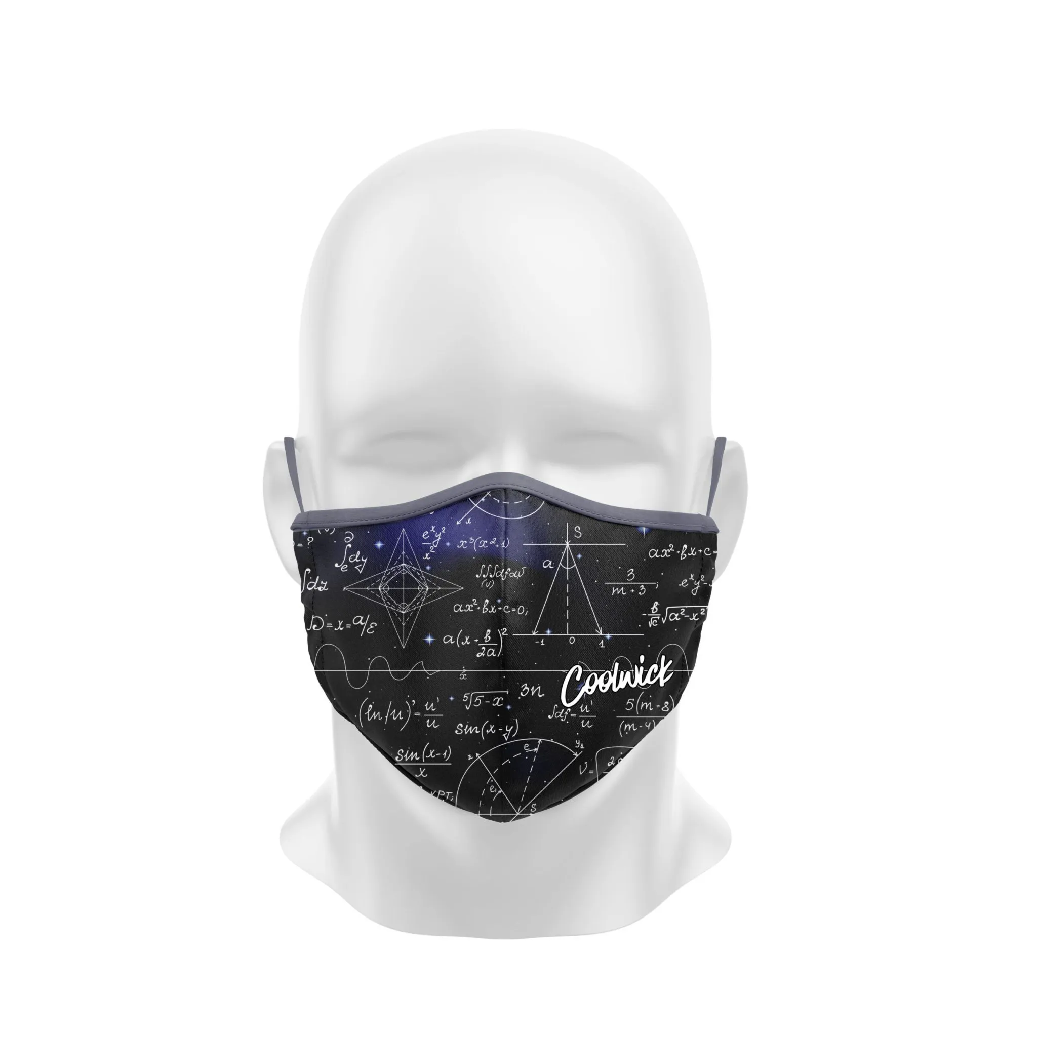 Coolwick Mathematical Formula Dye Sublimated Mask Questions & Answers