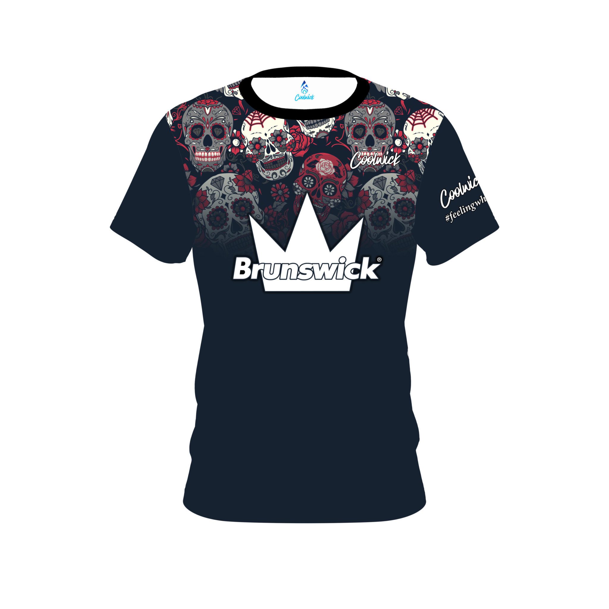 Brunswick Alyssa Ferraro Skulls CoolWick Bowling Jersey Questions & Answers