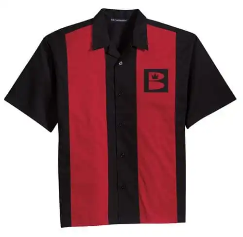 Brunswick Men’s Ace Zone Retro Vintage Polo Bowling Shirt doesn't list a size in any color?  How do I select size?