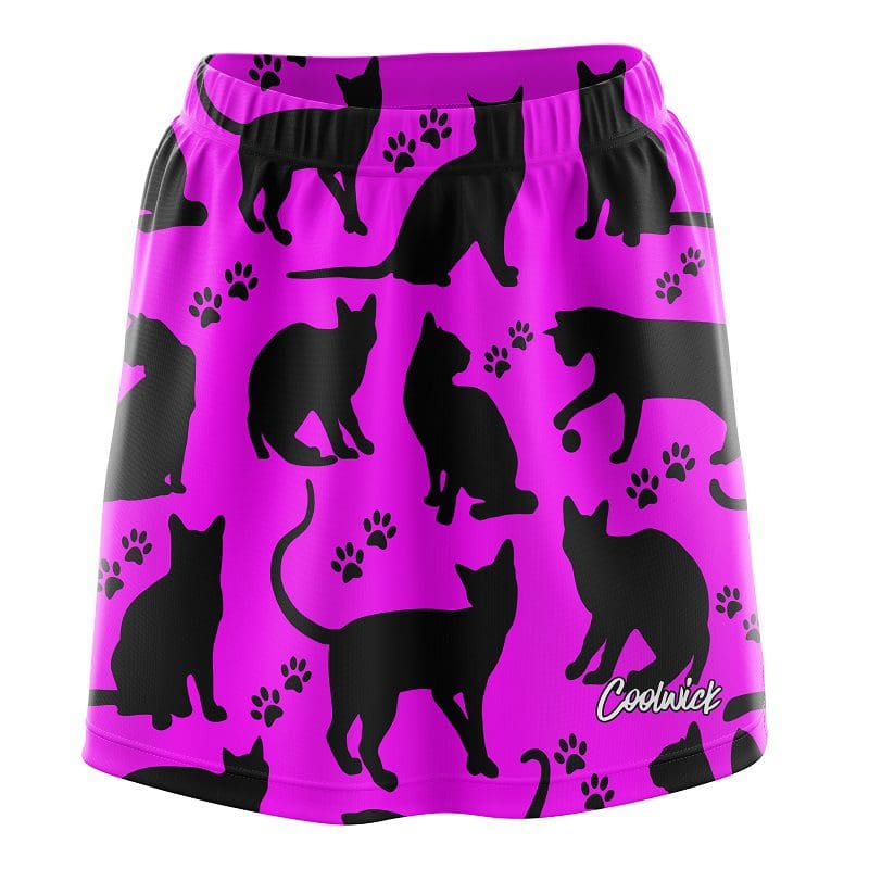 Pink Black Cat CoolWick Bowling Skort Questions & Answers