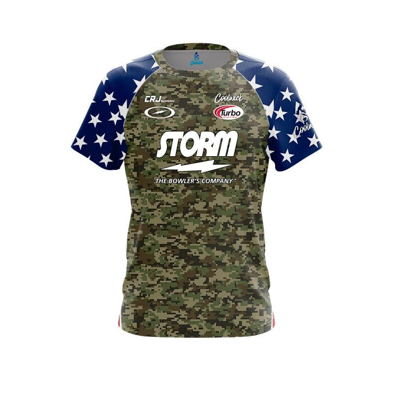 Storm Caitlyn Johnson USA Camo CoolWick Bowling Jersey Questions & Answers