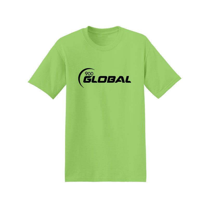 900 Global Men's Lime Green Black Bowling T-Shirt Questions & Answers