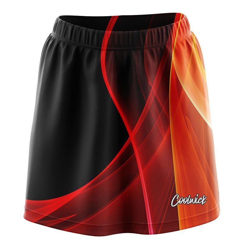 Deep Orange Curve CoolWick Bowling Skort Questions & Answers