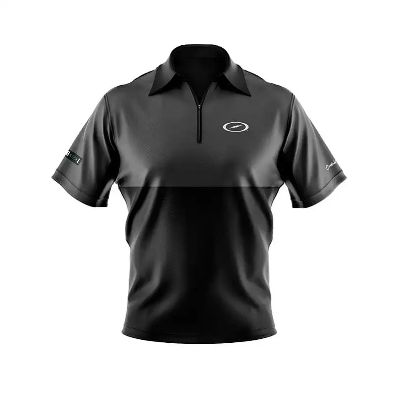 How do I add VISE logo and any other sponsor logos to a Storm Black Label BL2 CoolWick Bowling Jersey?