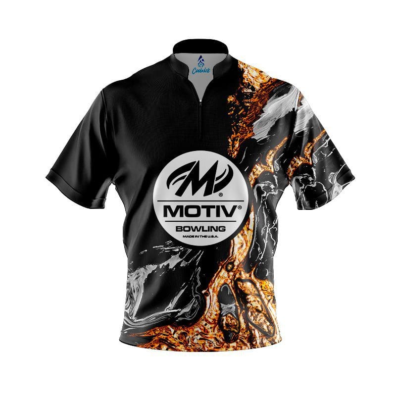 Motiv Onyx Gold Quick Ship CoolWick Sash Zip Bowling Jersey Questions & Answers