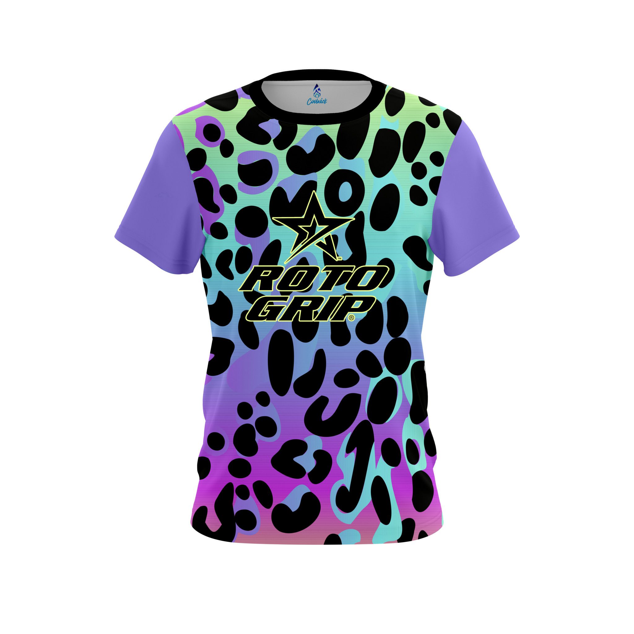 Roto Grip Neon Frank Leopard CoolWick Bowling Jersey Questions & Answers