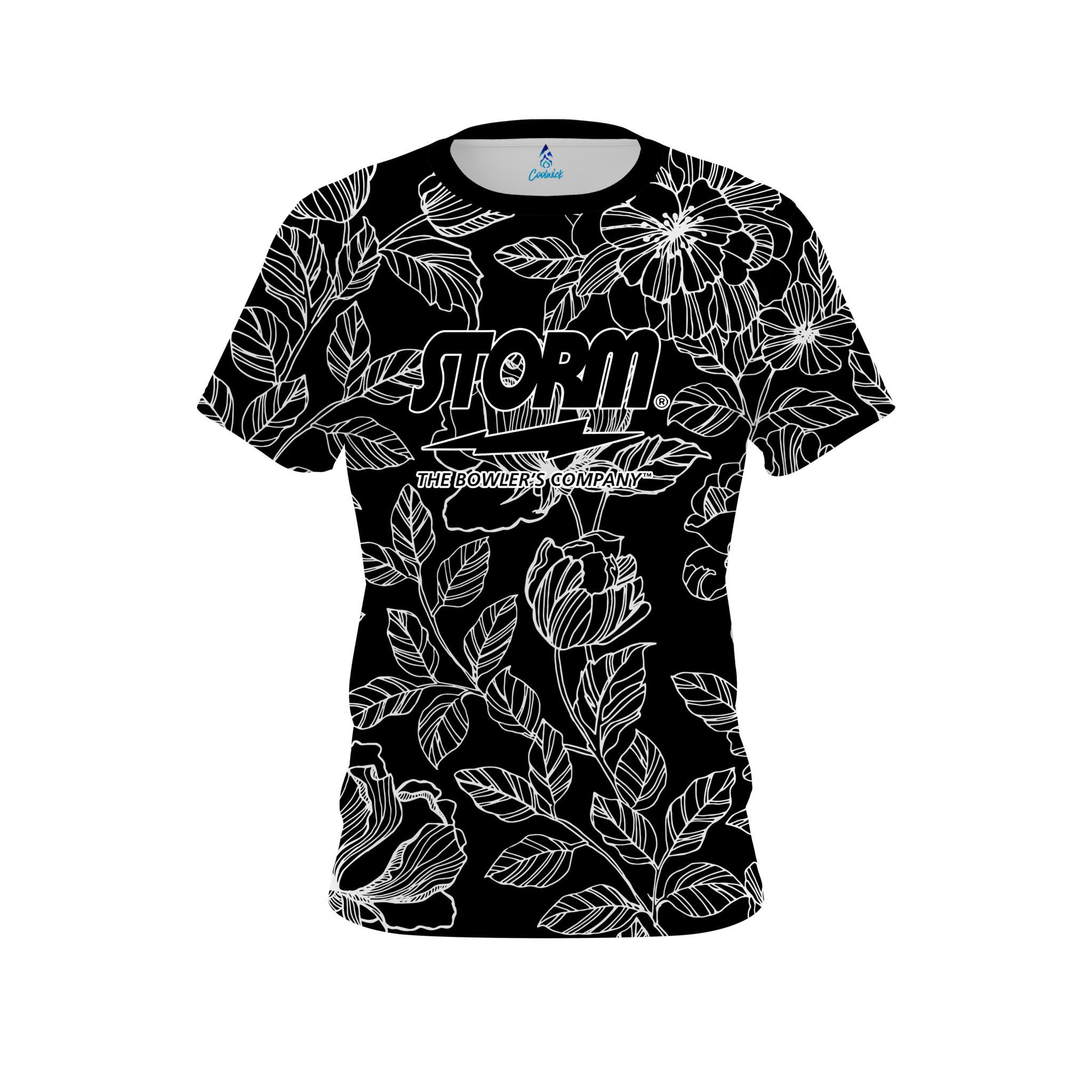 Storm Inverted Flower Tattoo CoolWick Bowling Jersey Questions & Answers