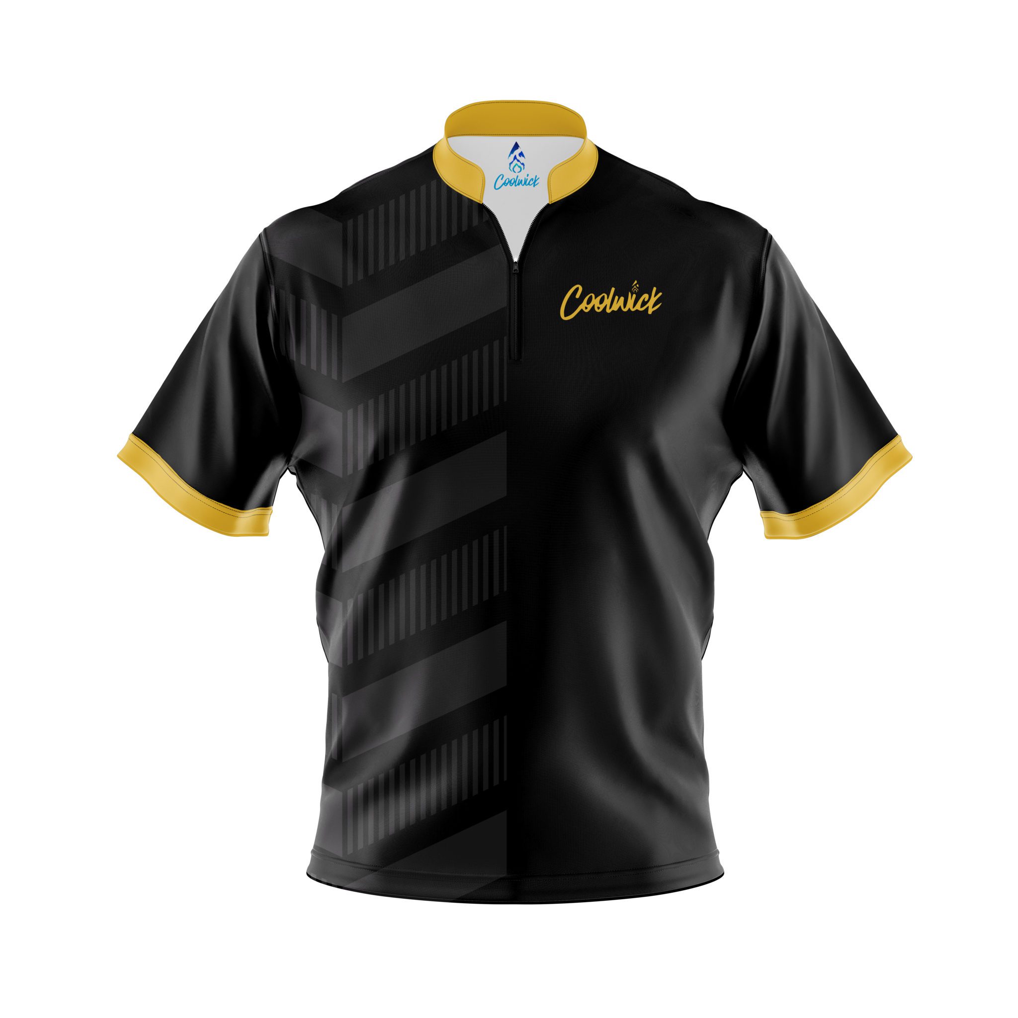 CoolWick Elite Gold Treads Sash Zip Jersey Questions & Answers