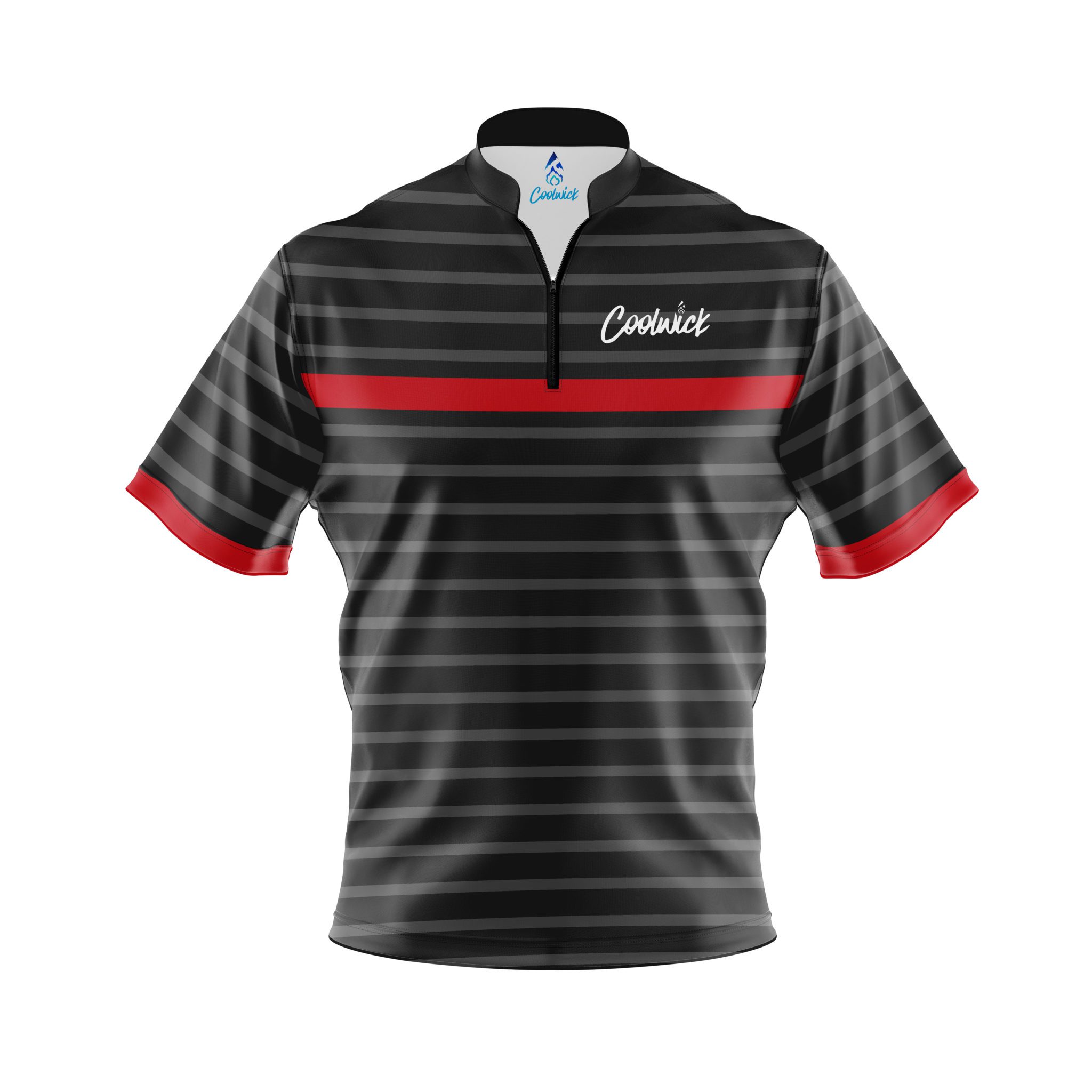 CoolWick Elite Red Stripe Sash Zip Jersey Questions & Answers