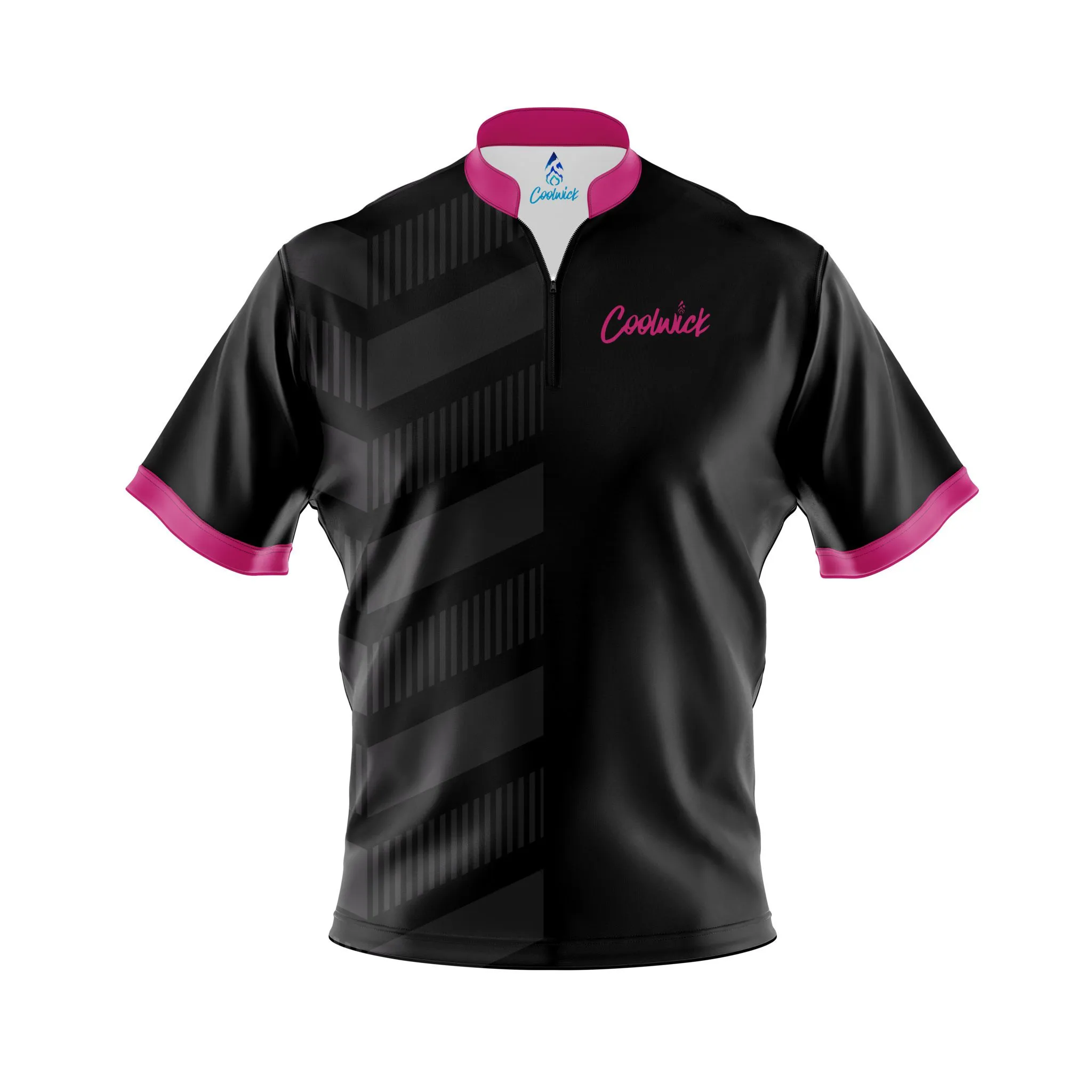 CoolWick Elite Pink Treads Sash Zip Jersey Questions & Answers