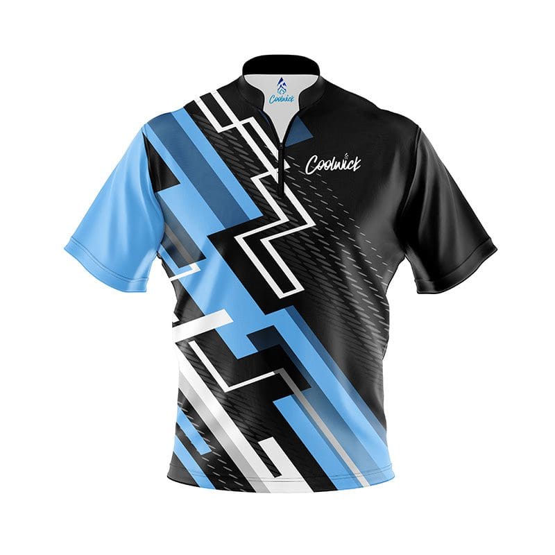 CoolWick Elite Columbia Blue Dynamo Sash Zip Jersey Questions & Answers