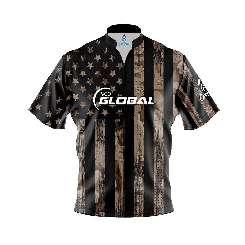 900 Global Desert Camo Flag Fast Track CoolWick Bowling Jersey Questions & Answers