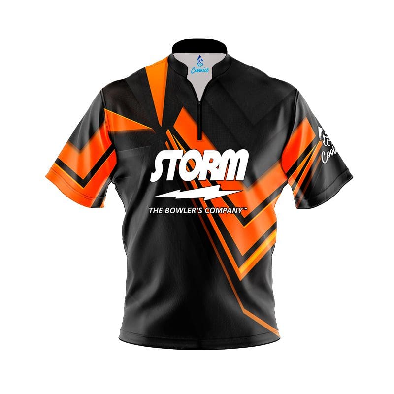 Storm Steaming Dynamic Orange Fast Track CoolWick Bowling Jersey Questions & Answers