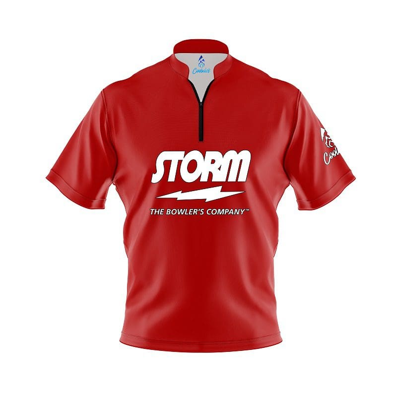 Storm Plain Red Fast Track CoolWick Bowling Jersey Questions & Answers