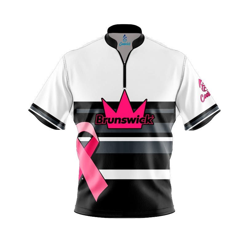 Brunswick Pink Ribbon Fast Track CoolWick Bowling Jersey Questions & Answers