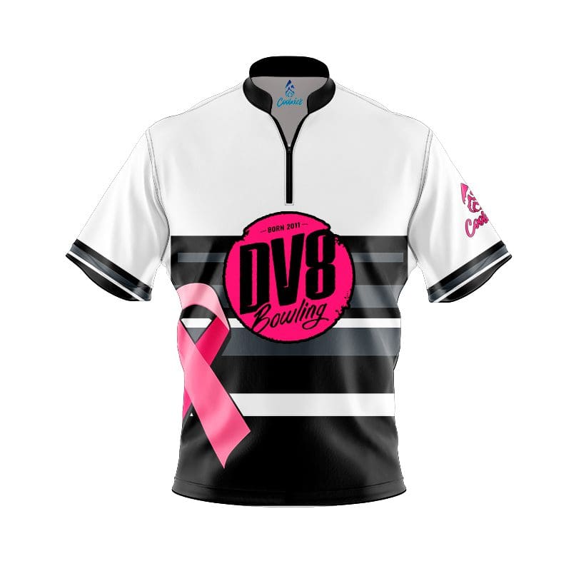 DV8 Pink Ribbon Fast Track CoolWick Bowling Jersey Questions & Answers