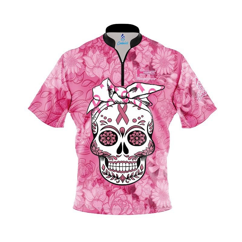 Hammer Breast Cancer Mashup Fast Track CoolWick Bowling Jersey Questions & Answers