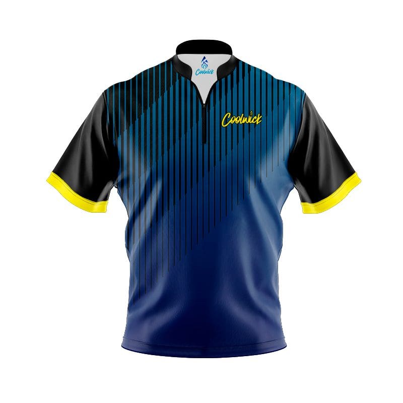 CoolWick Elite Blue Yellow Quartet Sash Zip Jersey Questions & Answers